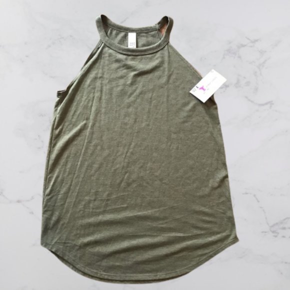 District NWT Army Green tank top, S - Picture 1 of 7